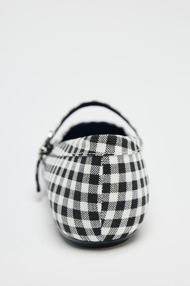 CHECK MARY JANES - Multicoloured by Zara - Image 6