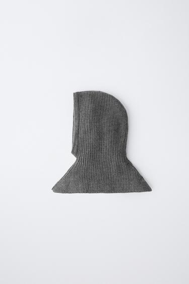 BALACLAVA PUNTO - Gris de Zara
