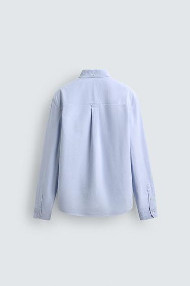 CHEMISE STRUCTURÉE OXFORD - 981 de Zara - Image 8