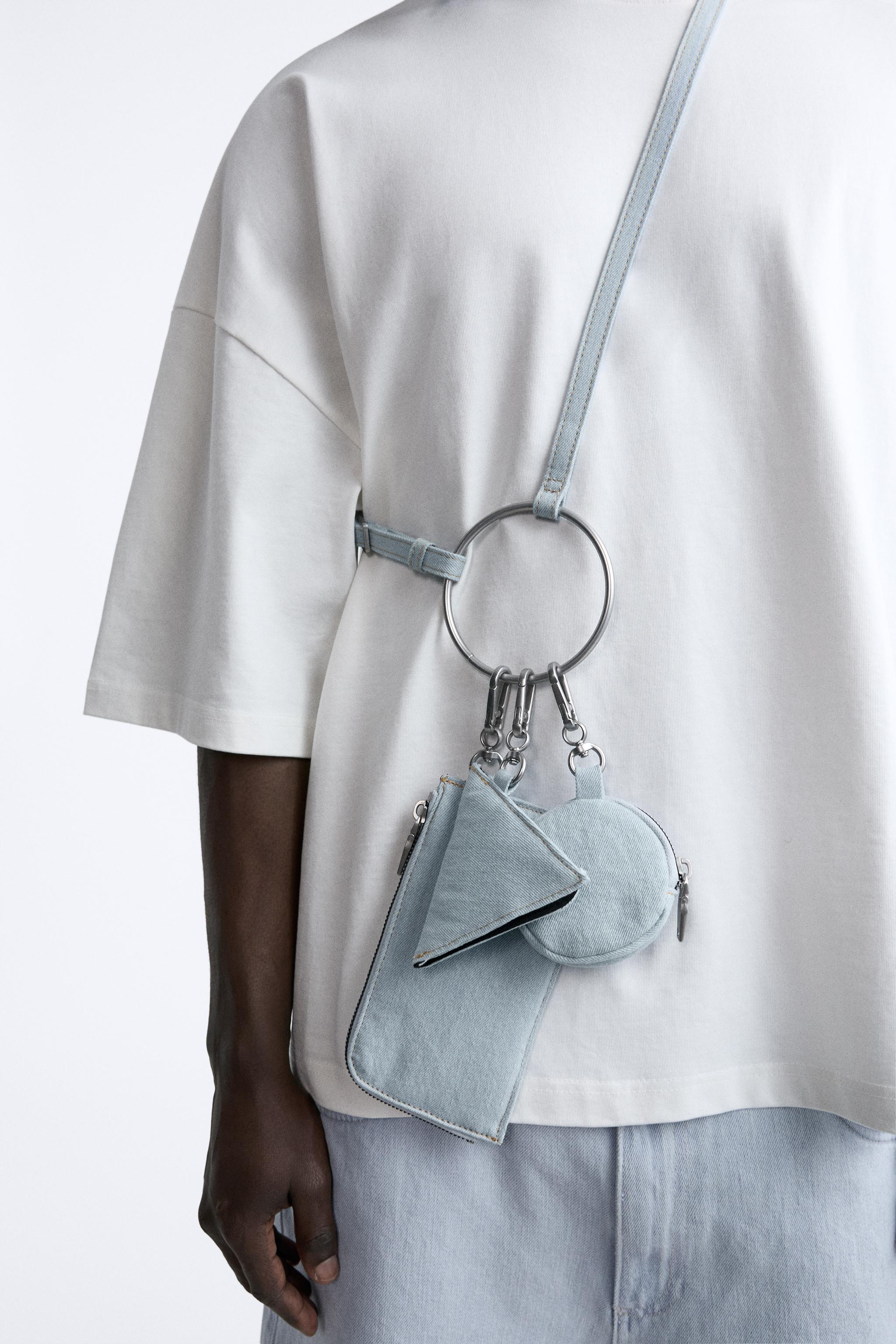 Zara store geometric bag