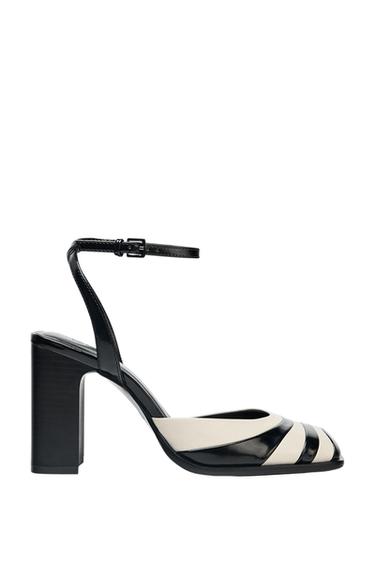 HEELED SHOES WITH STRAP - Multicoloured by Zara - Image 0