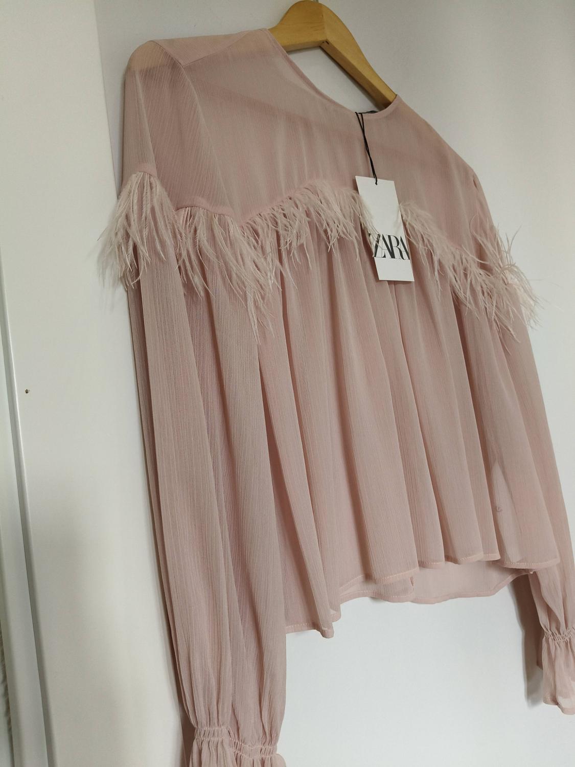 FLOWING SHIRT WITH FEATHERS - Image 5