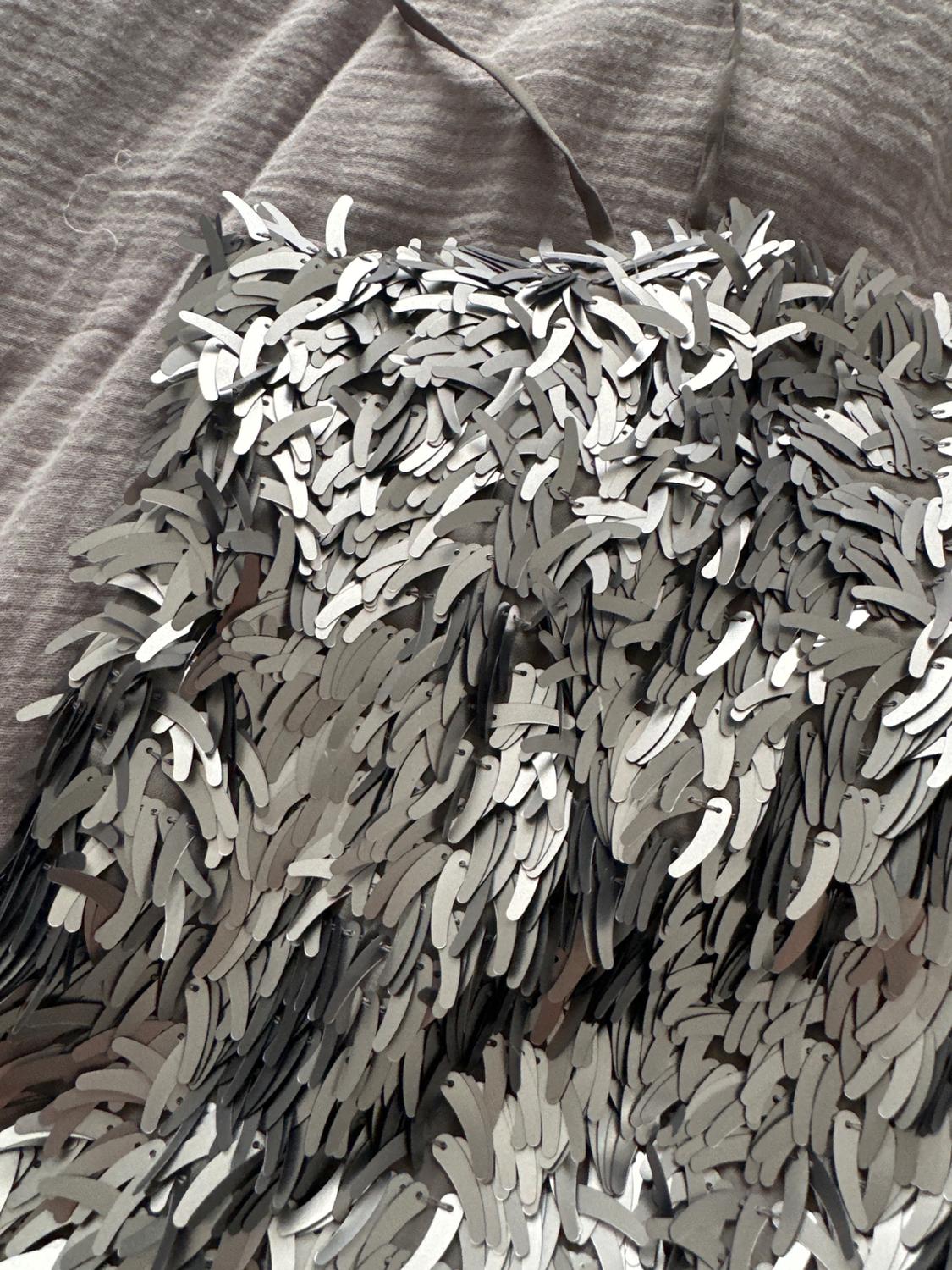 ZW COLLECTION SHORT SEQUINNED DRESS - Image 2