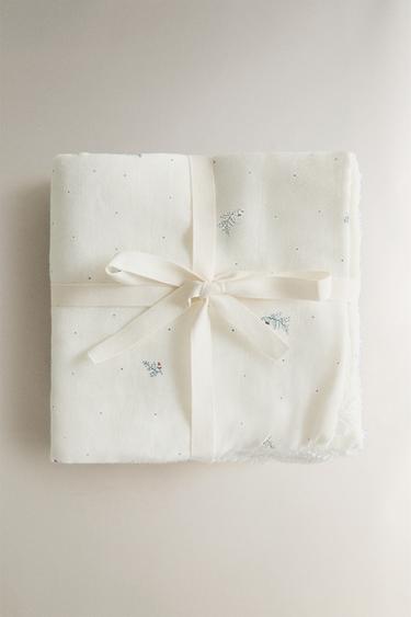 MINI HANDDOEK BABY BLOEM (SET VAN 3) - Ecru van Zara - Afbeelding 0