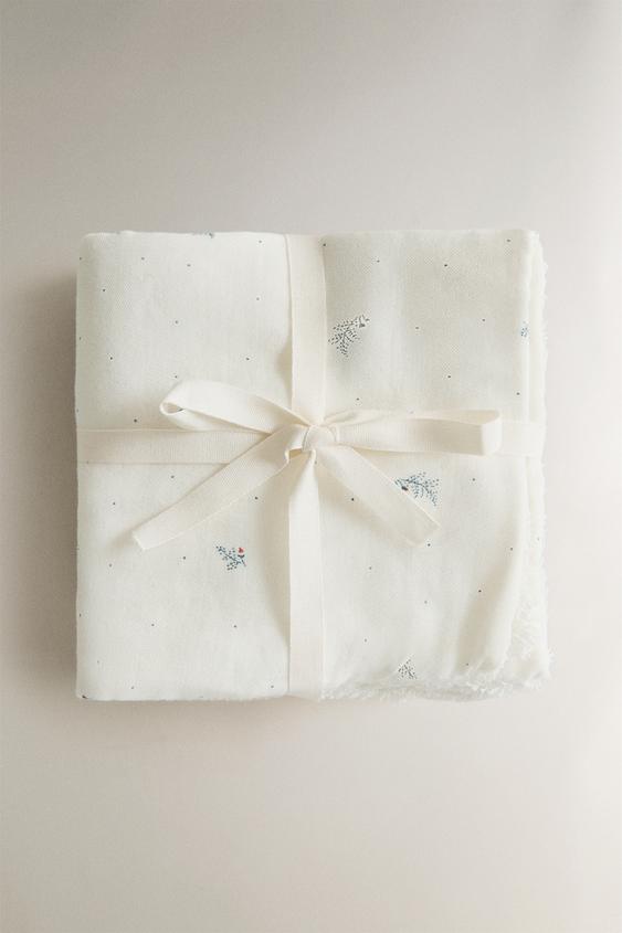 MINI-BABYHANDTUCH BLUME (3ER-PACK) - Cremefarben von Zara - Bild 0