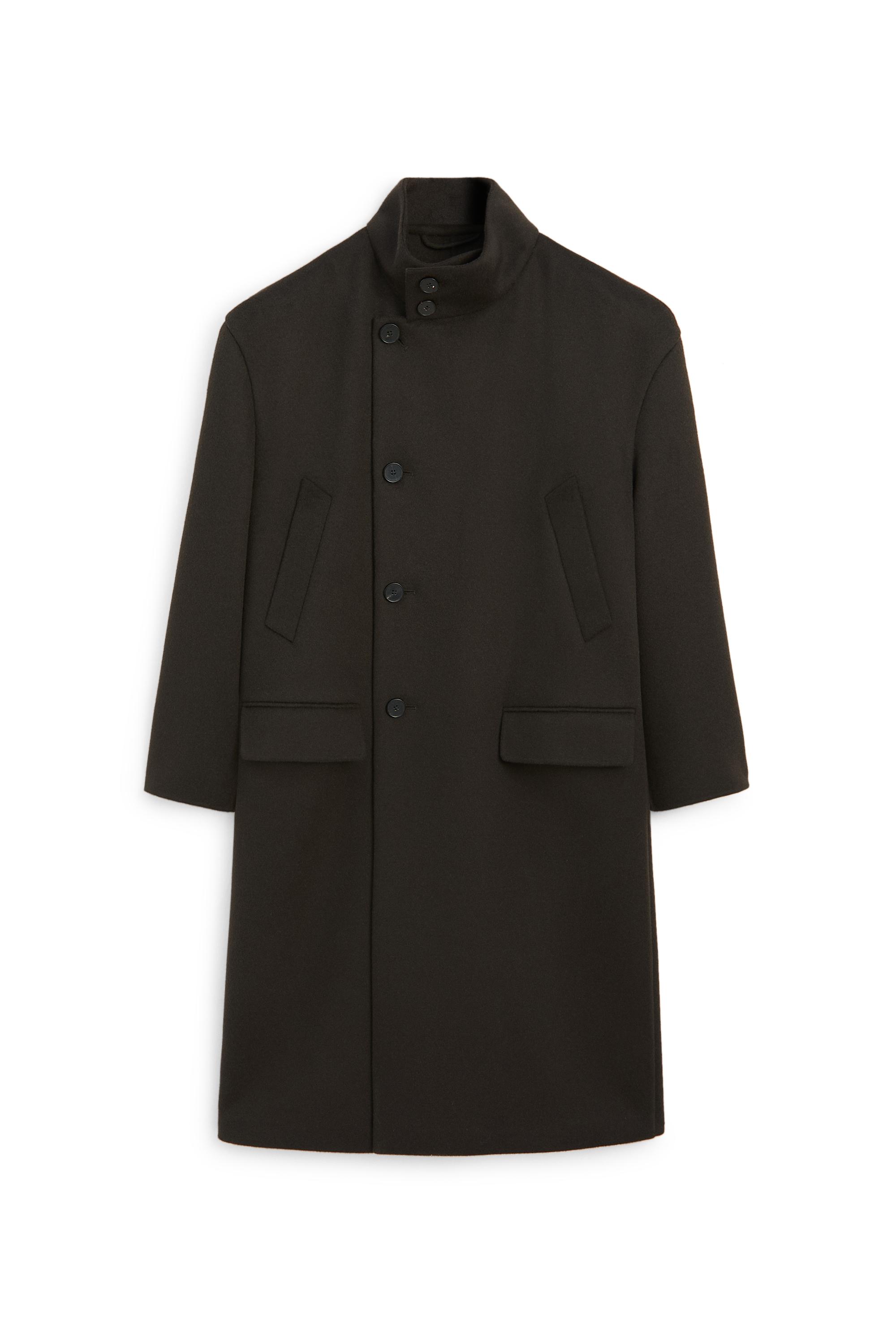 Long wool coat with pockets - LIMITED EDITION