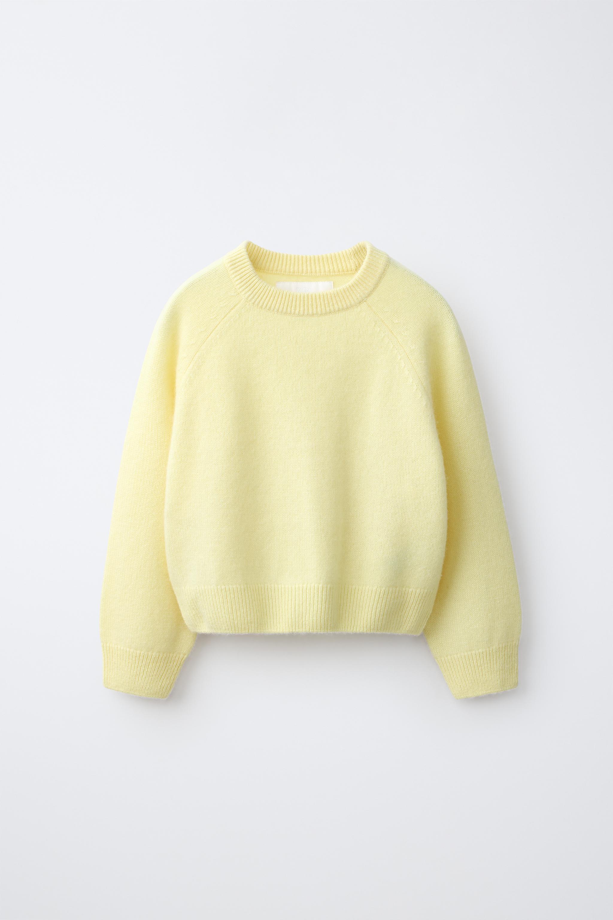 100%カシミヤセーター - レモンイエロー | ZARA Japan / 日本