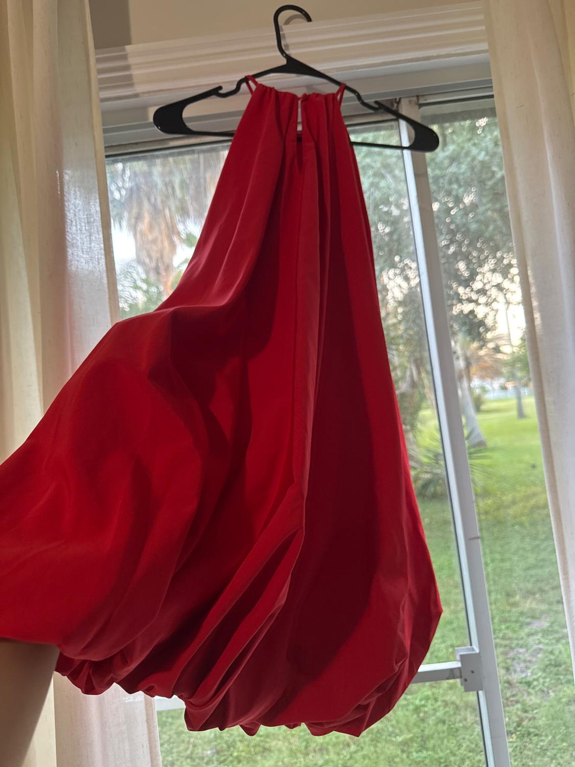 ZW COLLECTION MINI BALLOON DRESS - Image 3