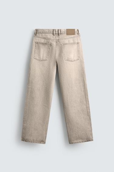 ORIGINS STRAIGHT ANKLE FIT JEANS - Light grey by Zara - Image 8