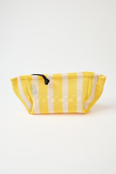 CUT-OUT EFFECT HANDBAG - Yellow by Zara