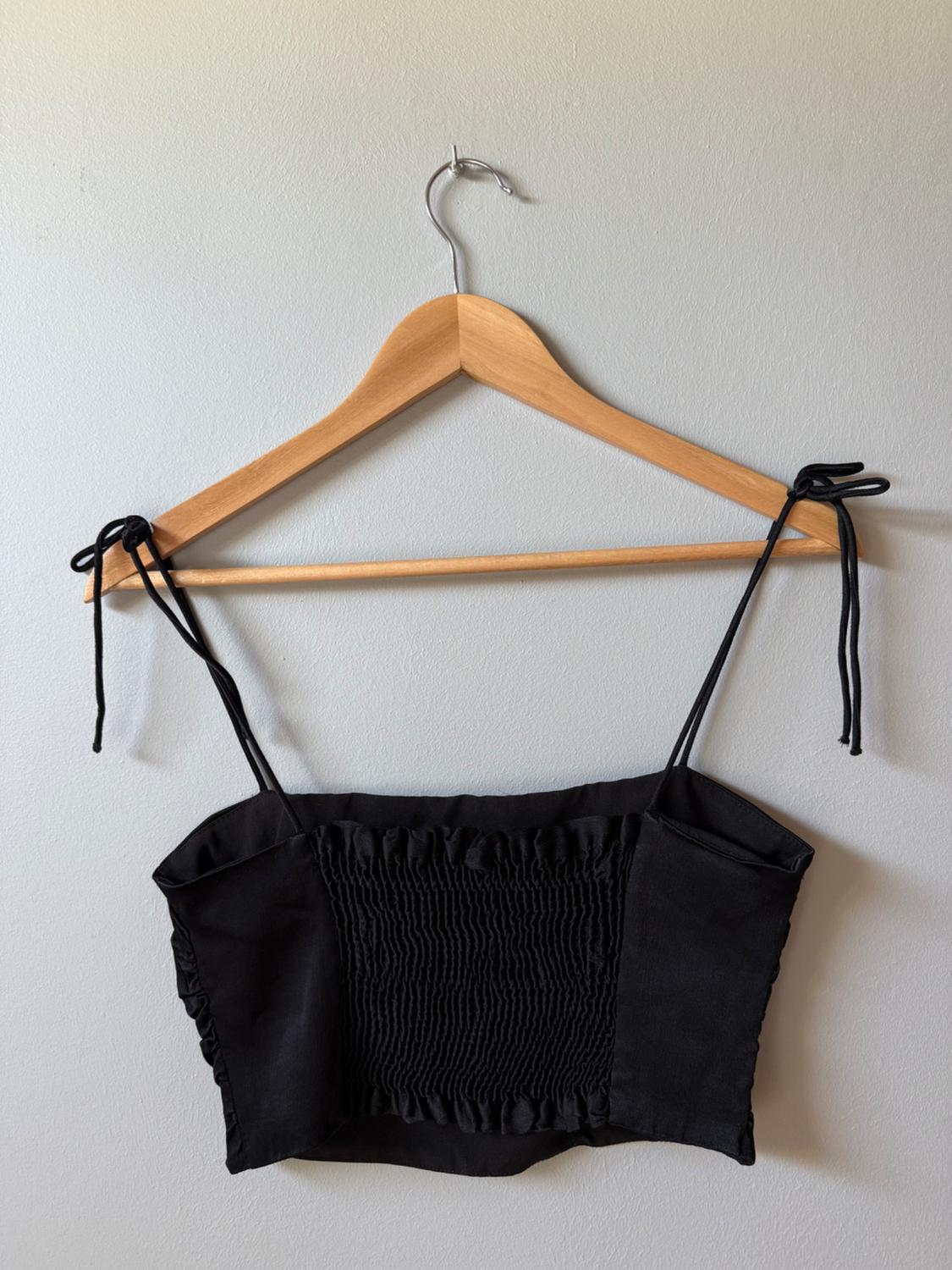 SATIN CROP TOP - Image 2