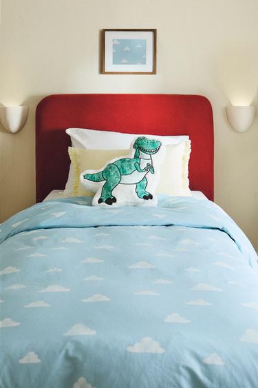 CHILDREN’S CLOUD PRINT DUVET COVER - Light blue by Zara
