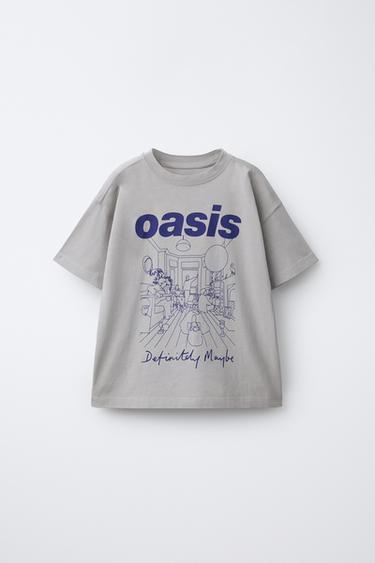 OASIS ® PRINT T-SHIRT - Grey by Zara - Image 0