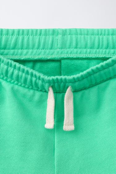 BERMUDA COLOR BLOCK - Vert de Zara - Image 2