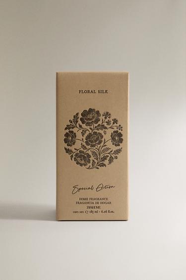 (185 ML) FLORAL SILK REED DIFFUSERS - Ecru/Yellow by Zara - Image 3