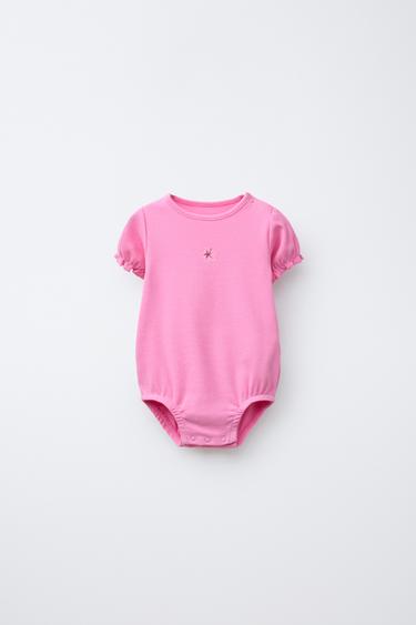 2-PACK OF FLORAL PRINT BODYSUITS - Fuchsia by Zara - Image 1
