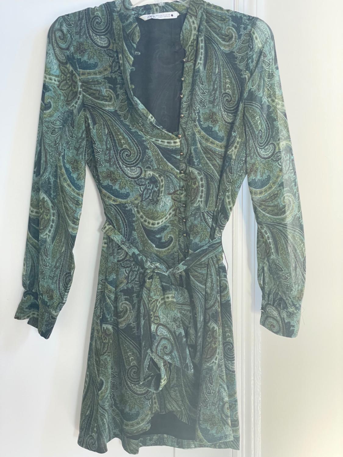 VESTIDO CAMISERO ESTAMPADO
