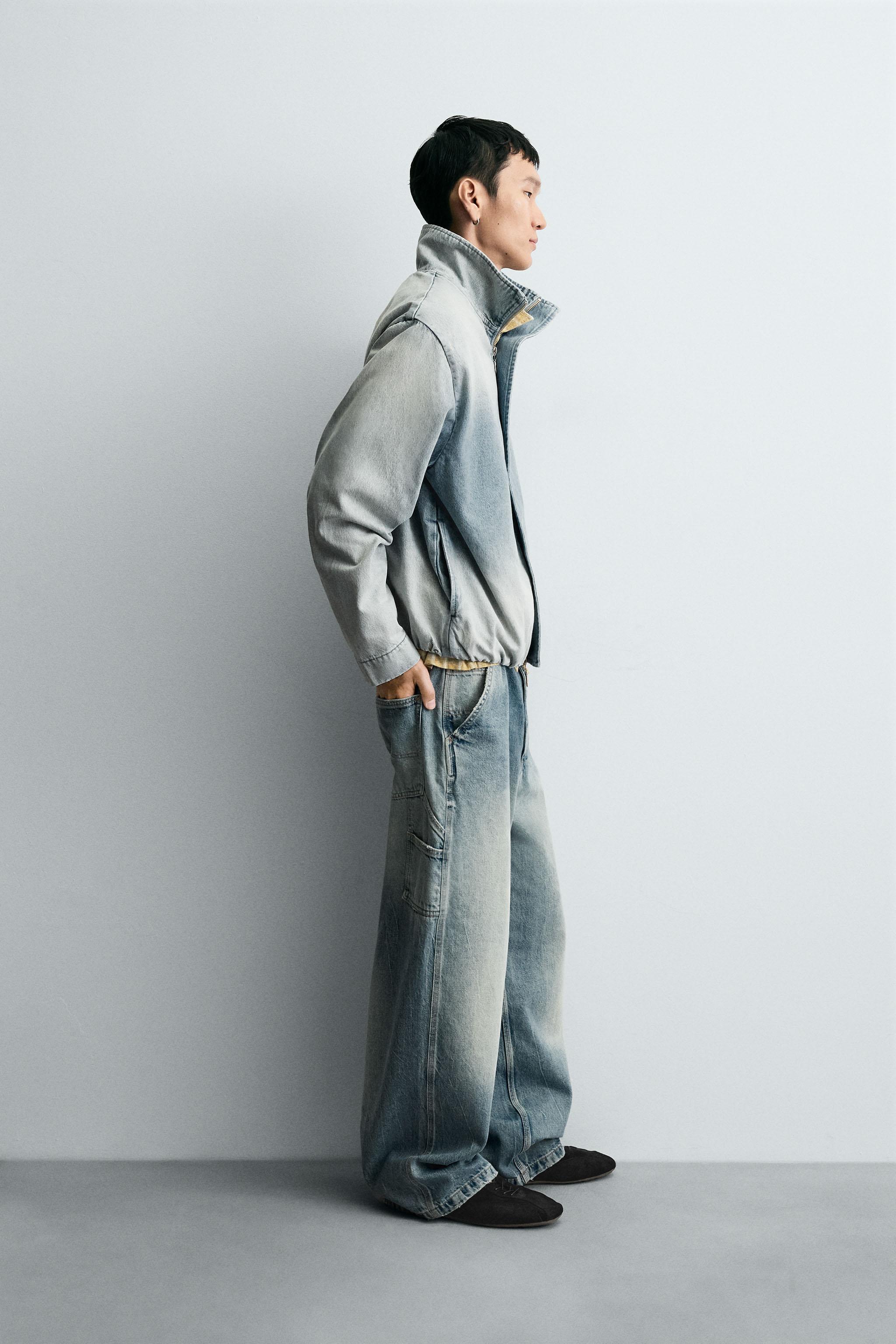 WASHED DENIM JACKET - Light blue | ZARA United States