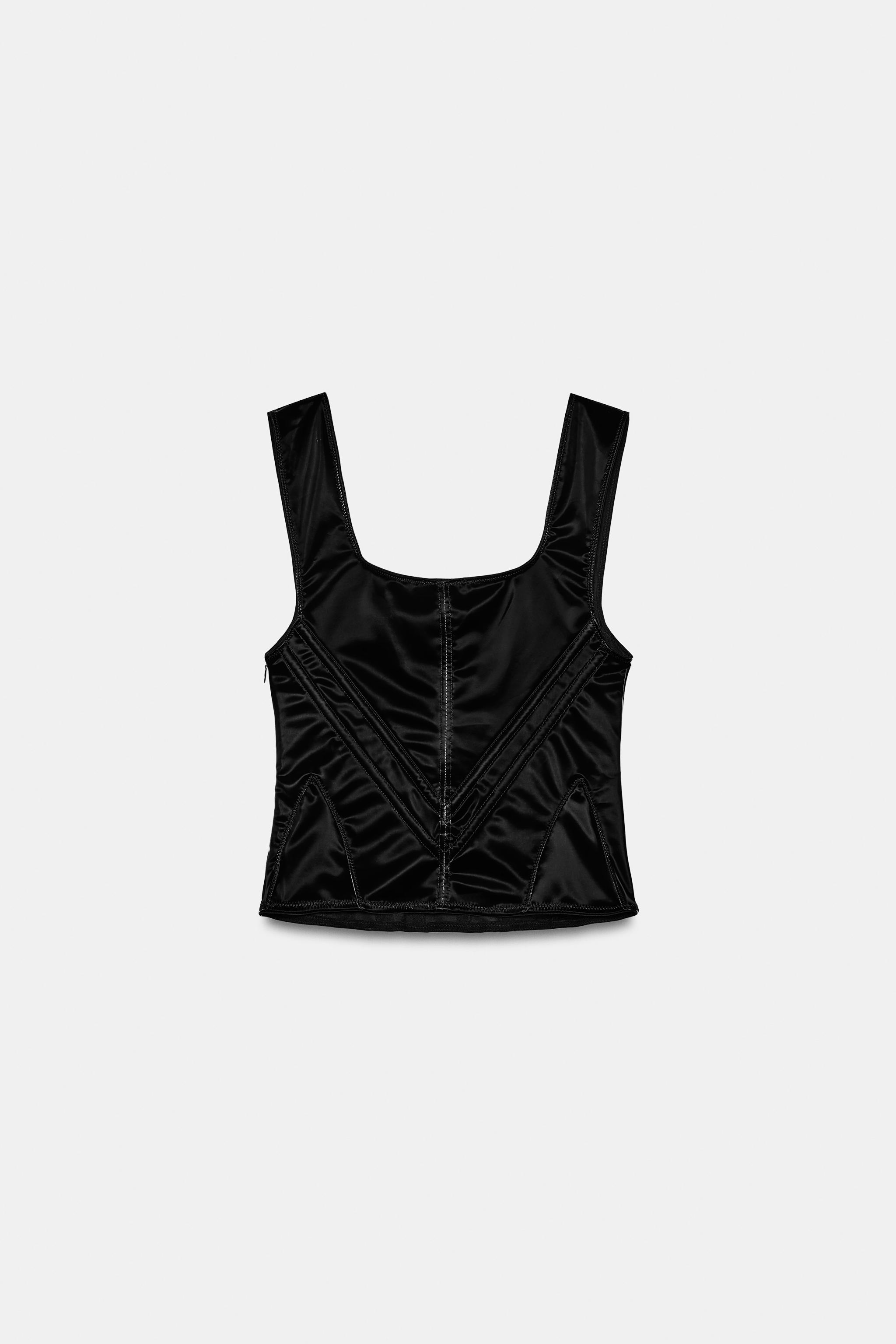 SHIMMER CORSET TOP
