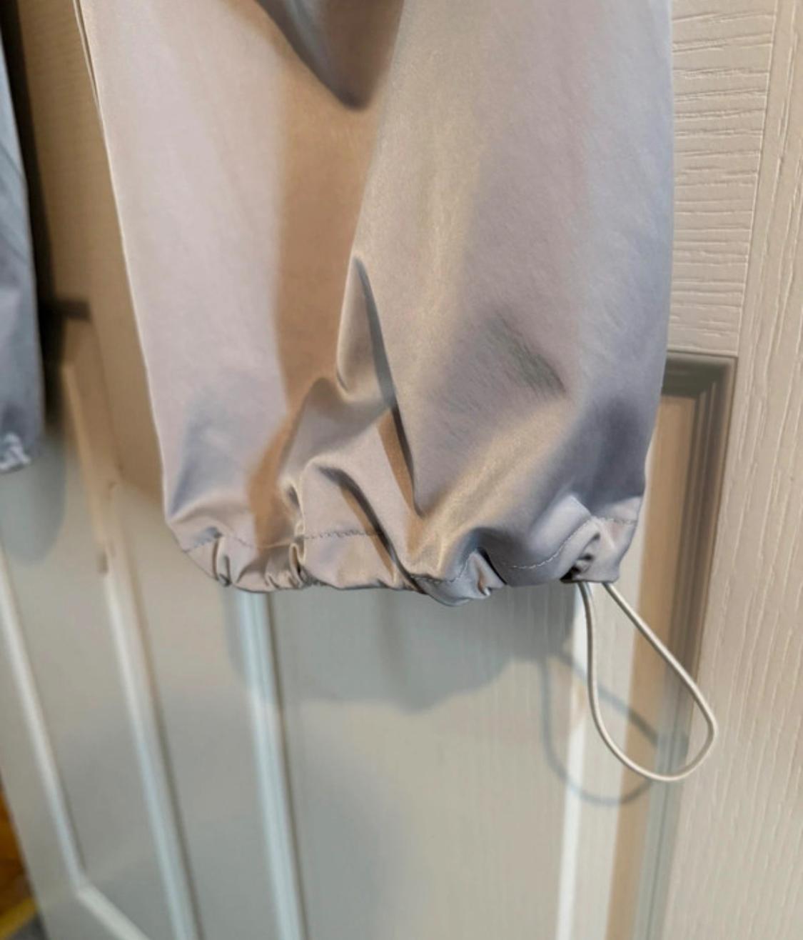 SATIN TROUSERS WITH ZIPS - Image 5