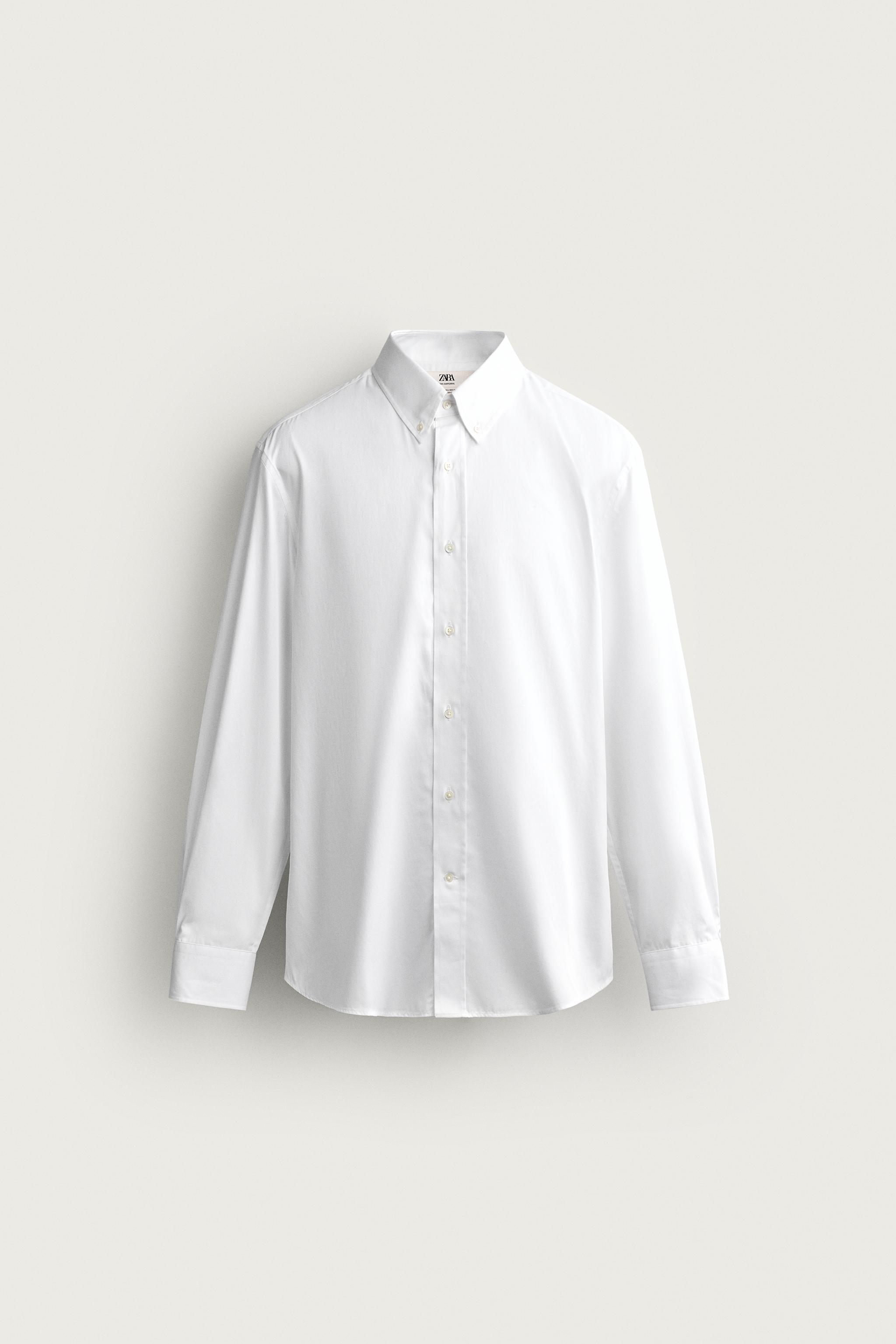 REGULAR FIT SHIRT — White