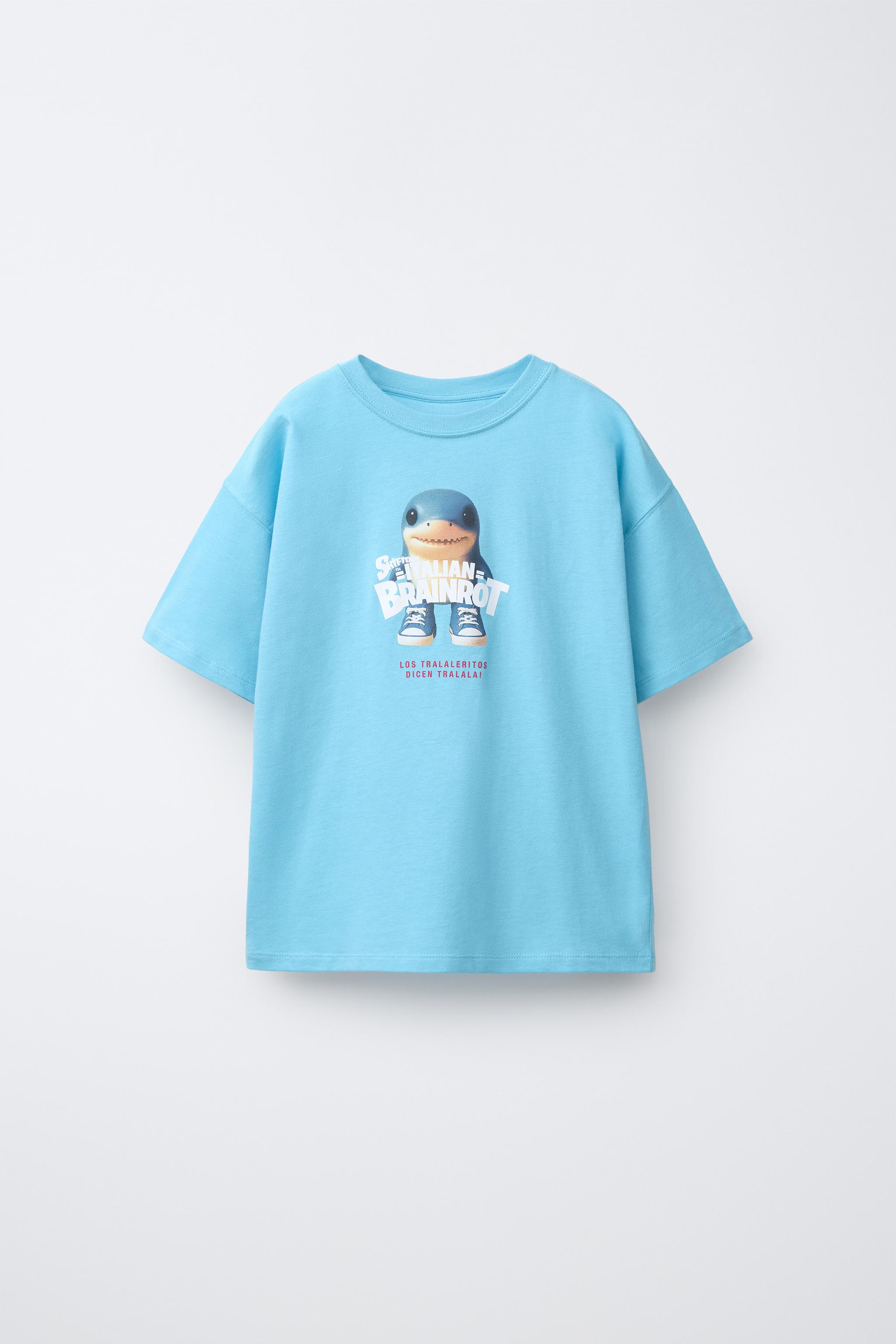 Zara SKIFIDOL ITALIAN BRAINROT™ PRINTED T-SHIRT