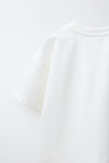 CAR PRINT T-SHIRT - White by Zara - Image 3