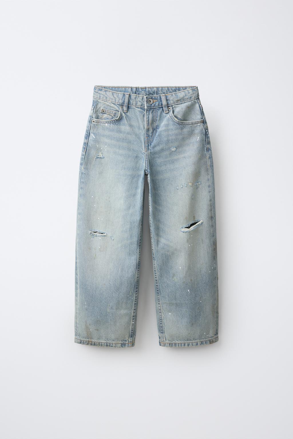 RIPPED BAGGY JEANS
