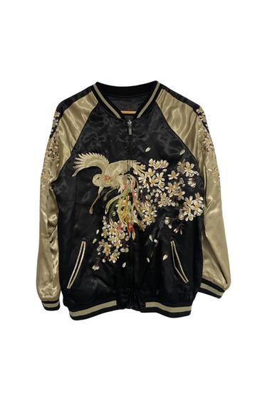 CHAQUETA BOMBER BORDADA LIMITED EDITION REVERSIBLE