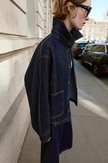 Z1975 DENIM JACKET - Blue by Zara - Image 3