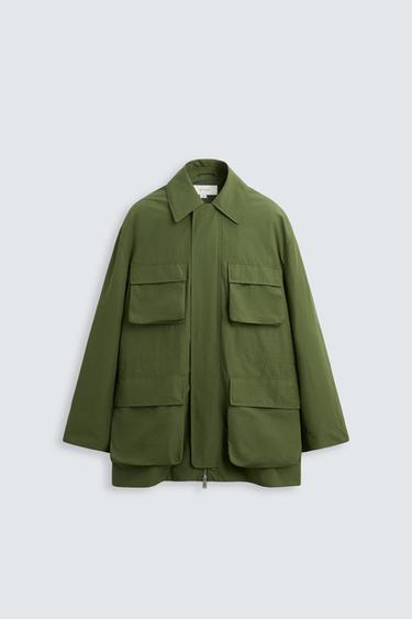 PARKA TÉCNICA UTILITY - Oliva de Zara