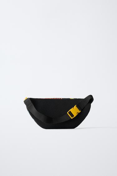 SAC BANANE GRAFFITI - Noir de Zara - Image 4