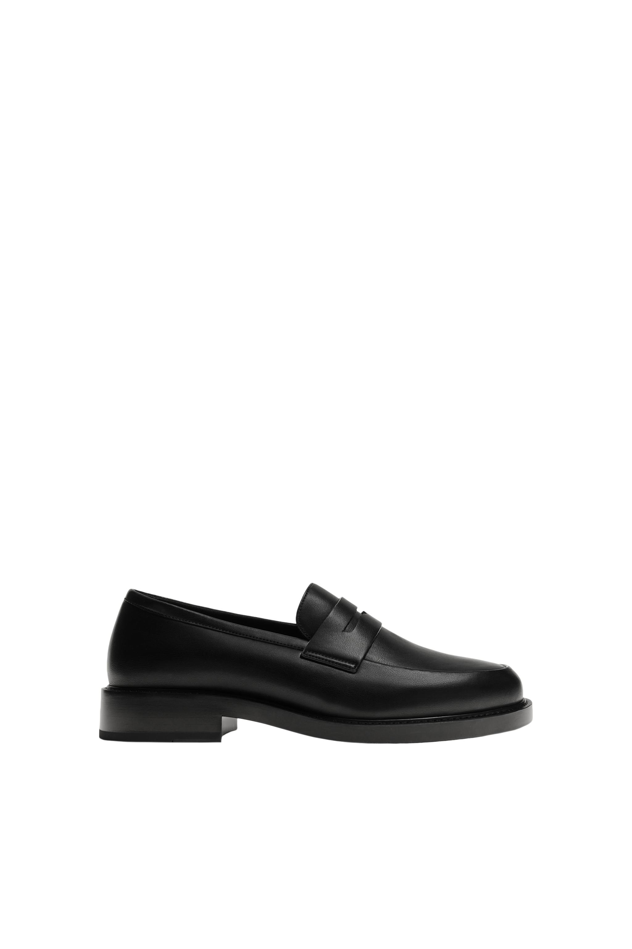 ペニーストラップドレスローファー - ブラック | ZARA Japan / 日本