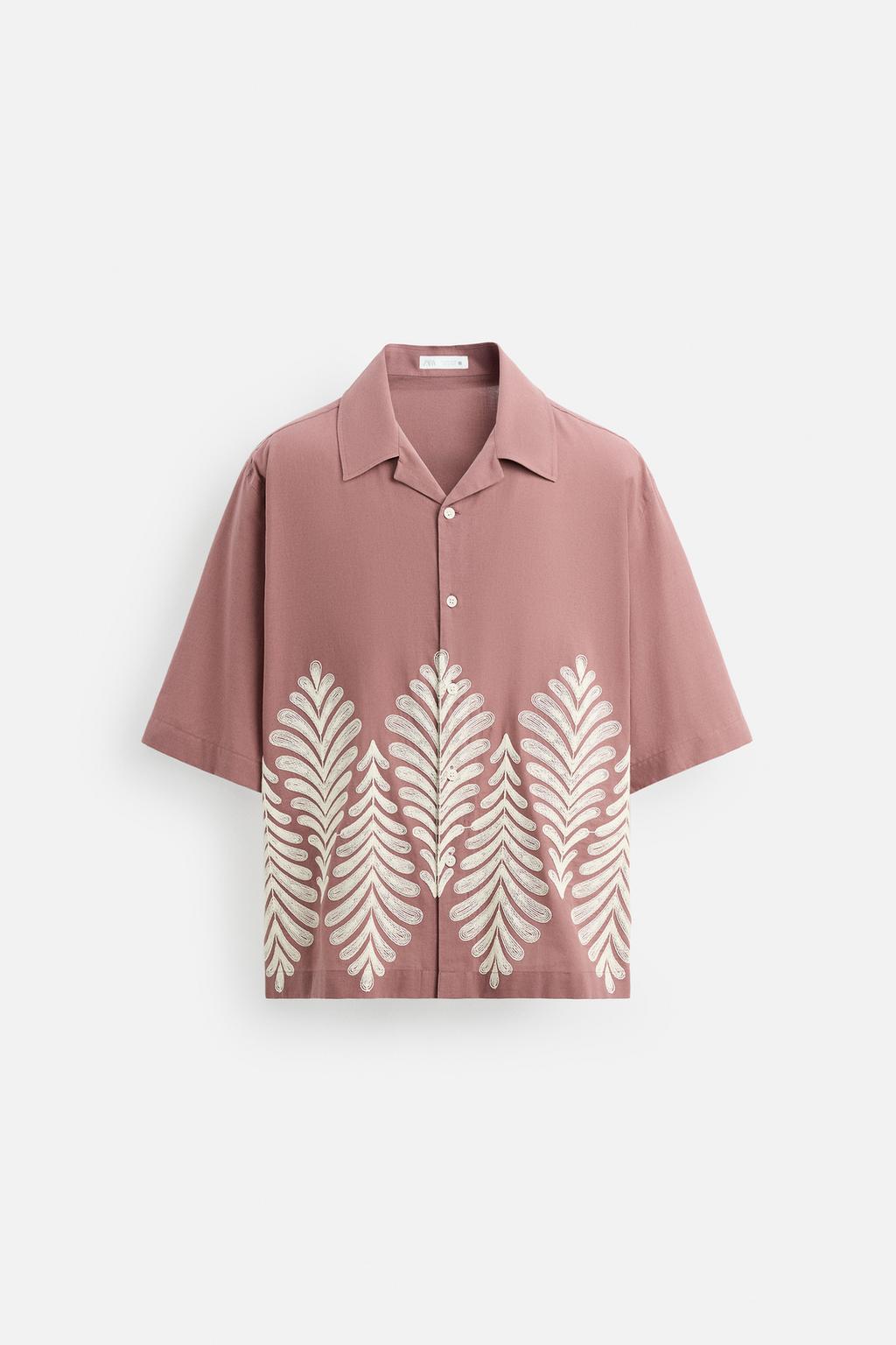 Thumbnail image for SHIRT WITH CONTRAST EMBROIDERY