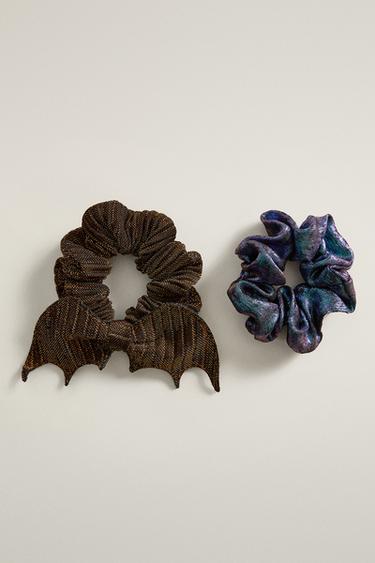 HALLOWEEN KIDS HAIR TIE set (PACK OF 2) — Multicolored 1