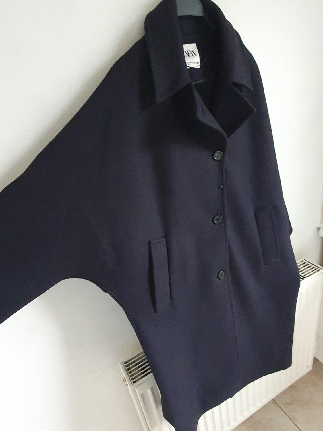 MANTECO WOOL BLEND OVERSIZE COAT ZW COLLECTION - Image 4