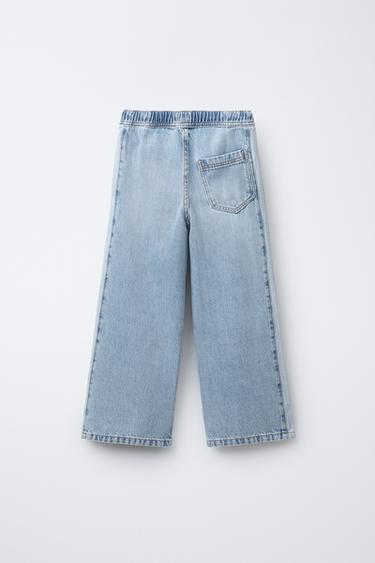 JEAN WIDE LEG - Bleu moyen de Zara - Image 1