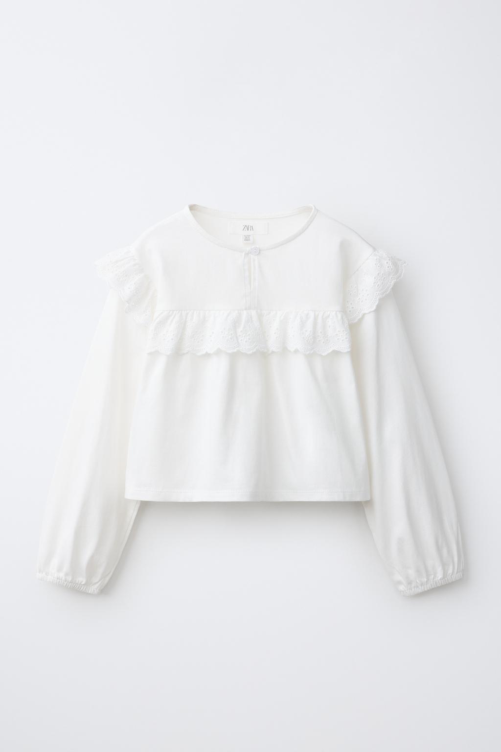 SWISS EMBROIDERY T-SHIRT