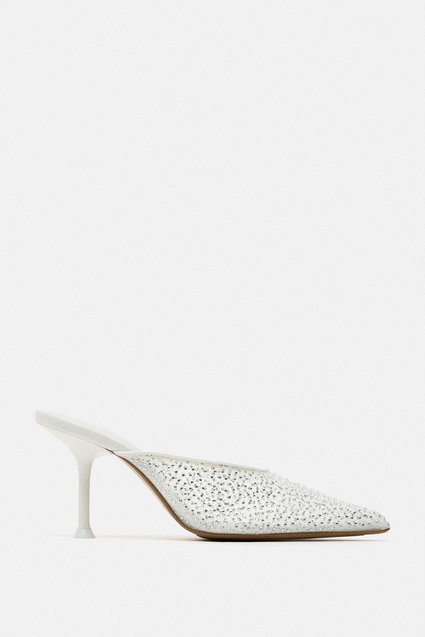 kitten heel mules zara