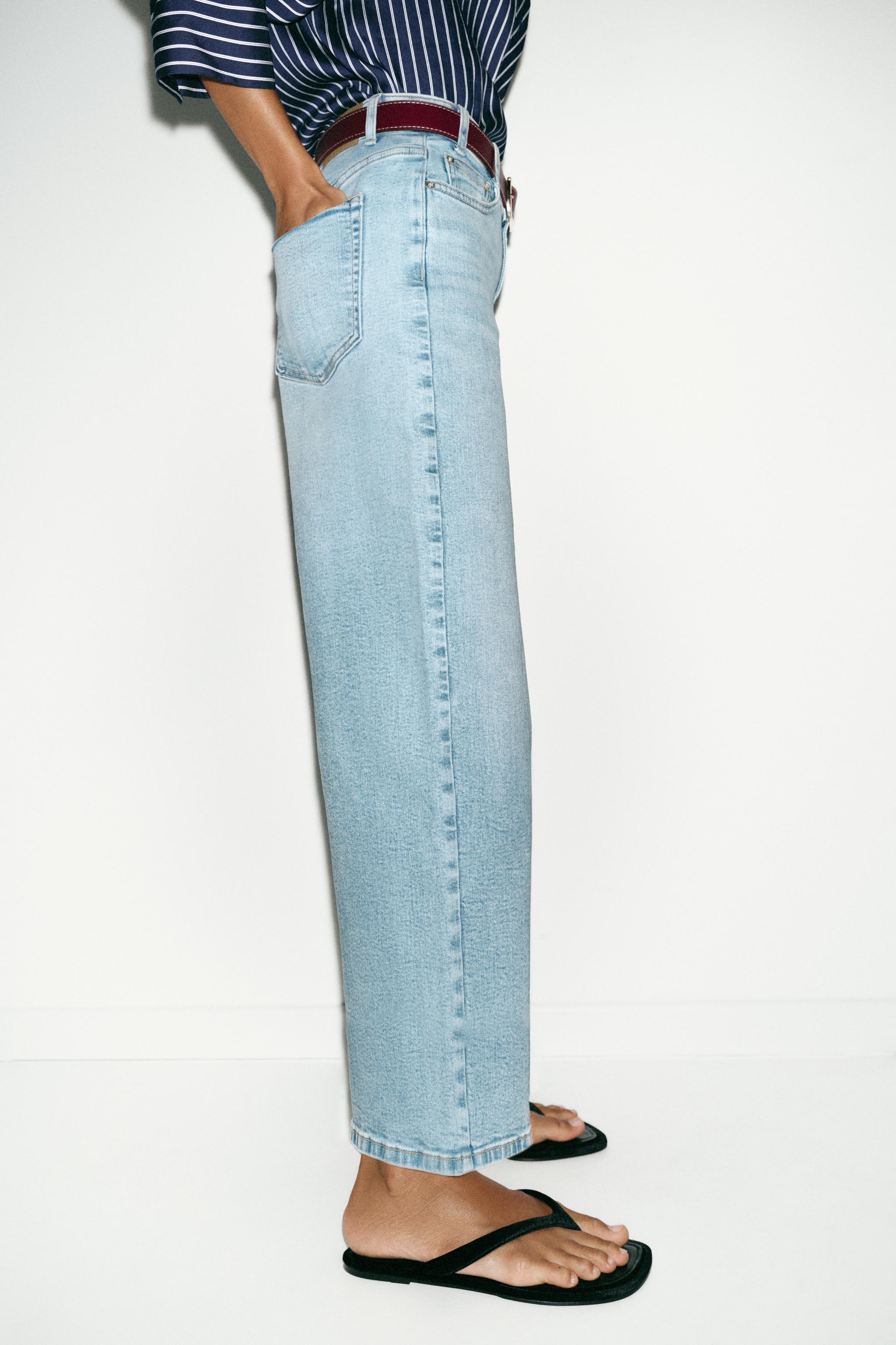 KEMERLİ Z1975 YÜKSEK BEL CULOTTE JEAN - Görsel 7