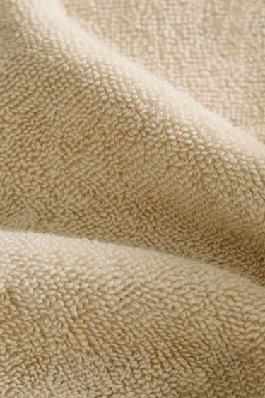 COTTON GYM TOWEL - Ecru by Zara - Image 3