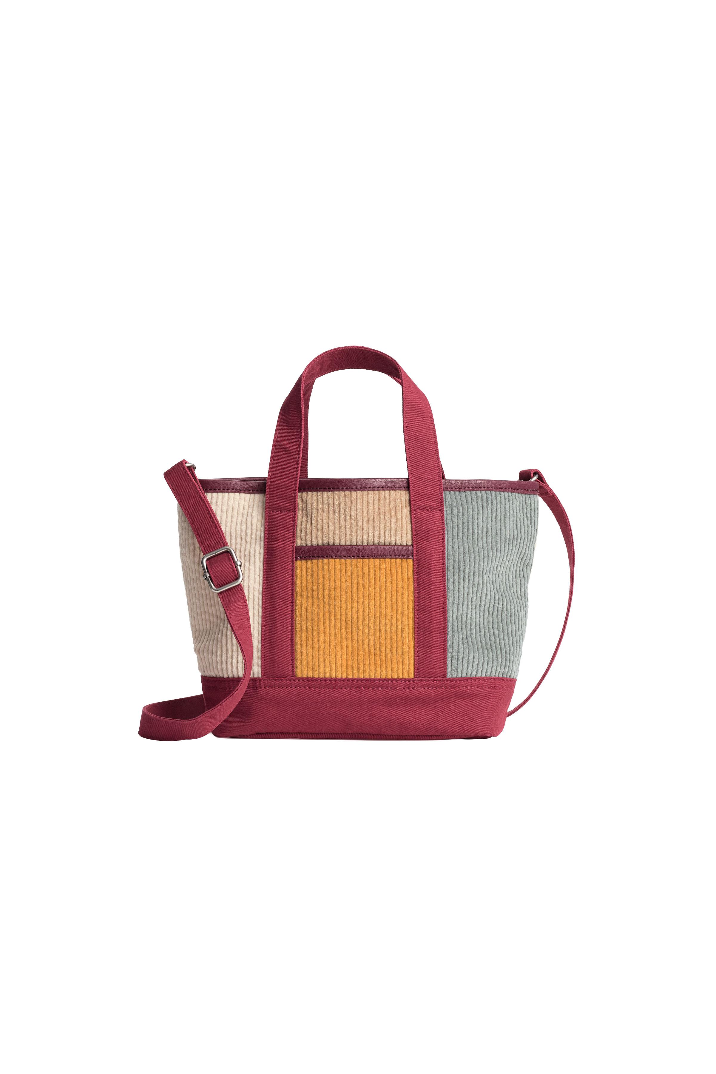 LIMITED EDITION COLORBLOCK CORDUROY CROSSBODY BAG