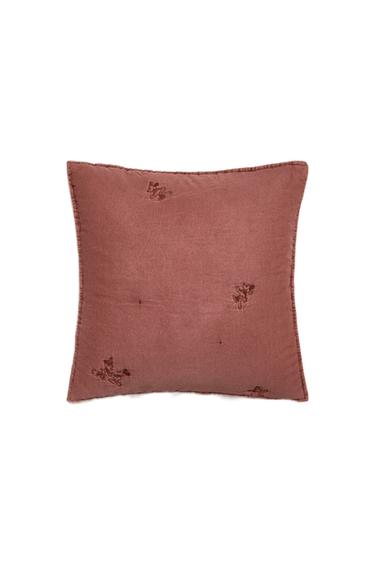 HOUSSE DE COUSSIN D'ÉDREDON ENFANT MICKEY & MINNIE ©DISNEY - Rouge orangé de Zara