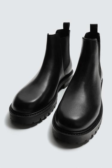 BOTTES CHELSEA VOLUMINEUSES - Noir de Zara - Image 1
