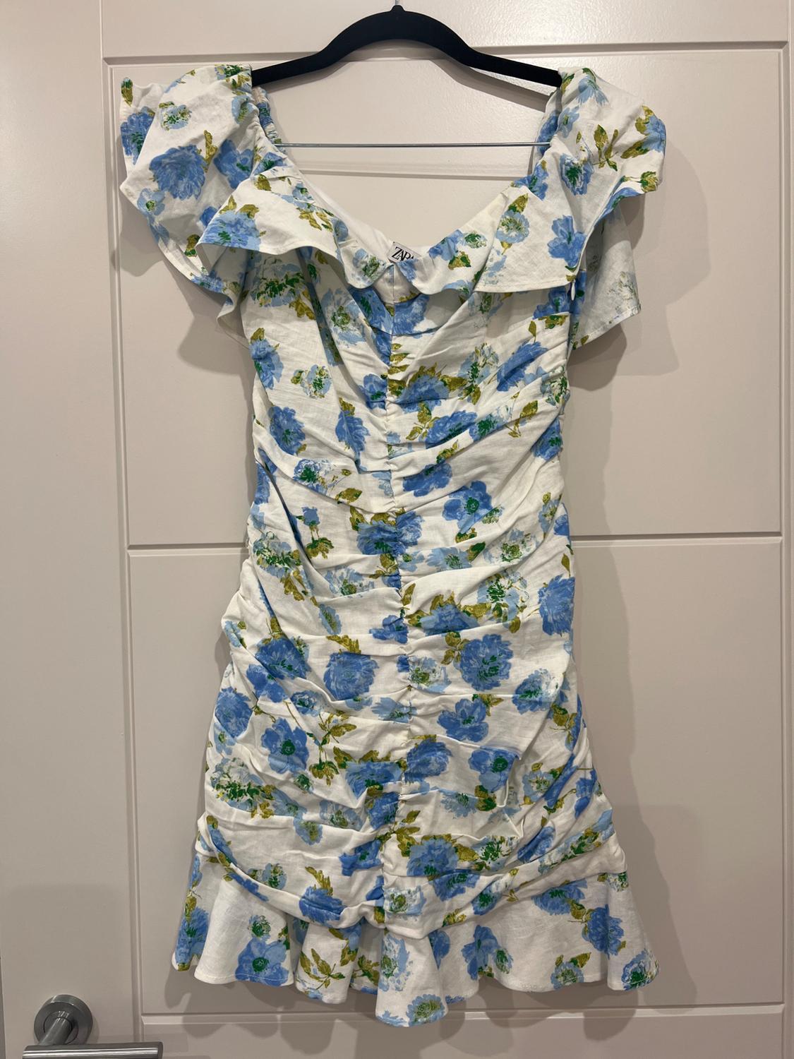 FLORAL PRINT MINI DRESS