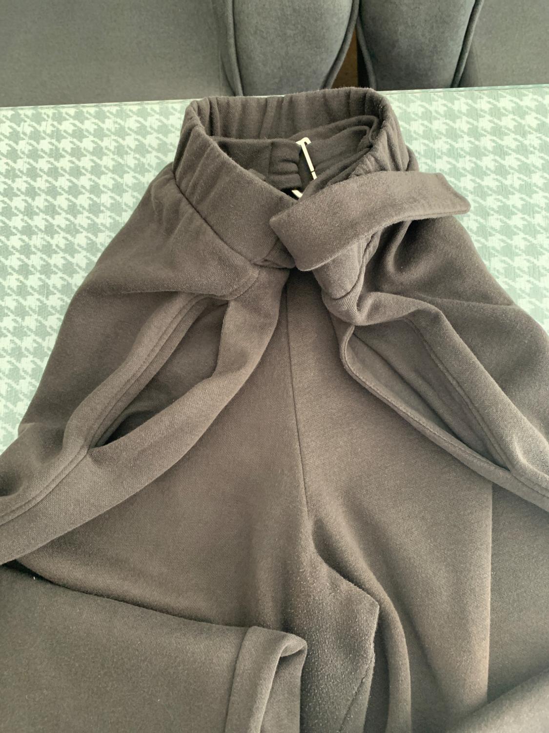 BARREL TROUSERS WITH BELT - Image 4