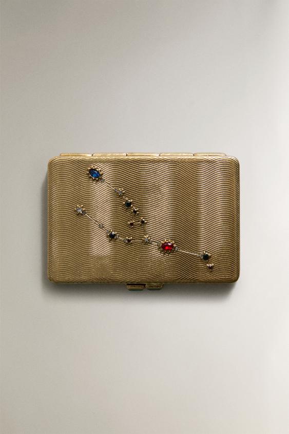 Zara SMALL TAURUS MIRROR | MARISA BERENSON - Golden - Image 0