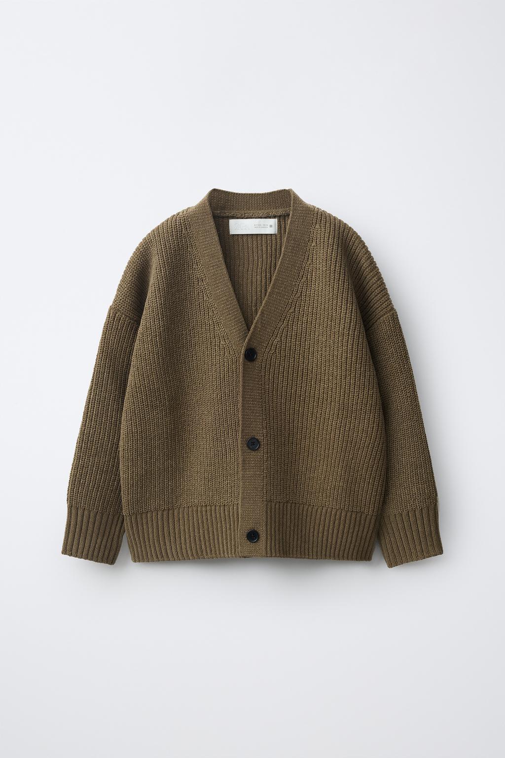STRUCTURED CARDIGAN