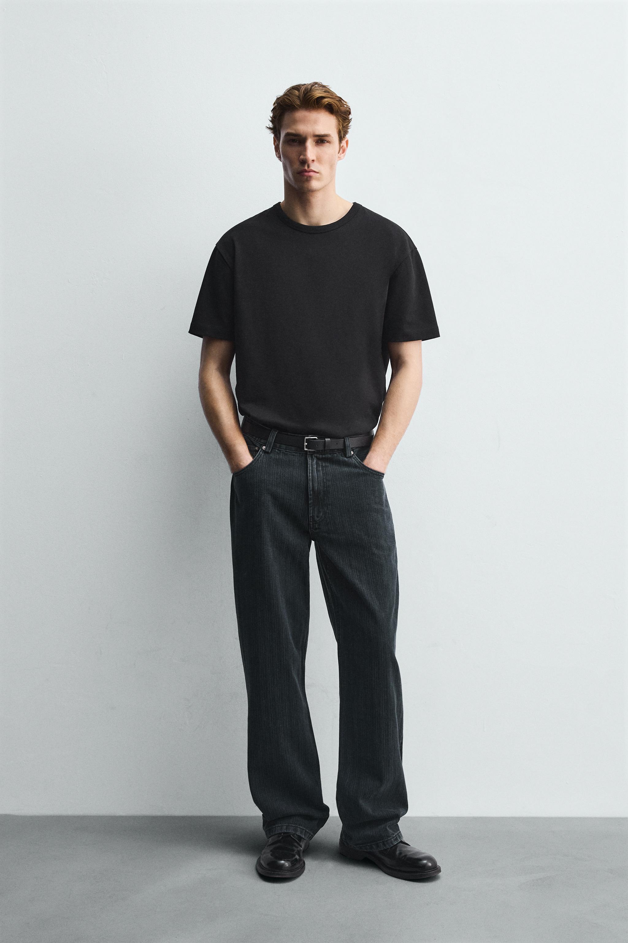 デニムパンツ (ネイビー・紺色) | メンズ | 最新コレクション | ZARA