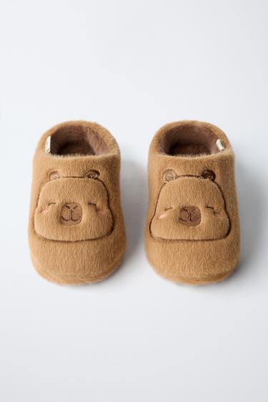 CHAUSSONS CAPIBARA CAPYFUN © - Marron de Zara